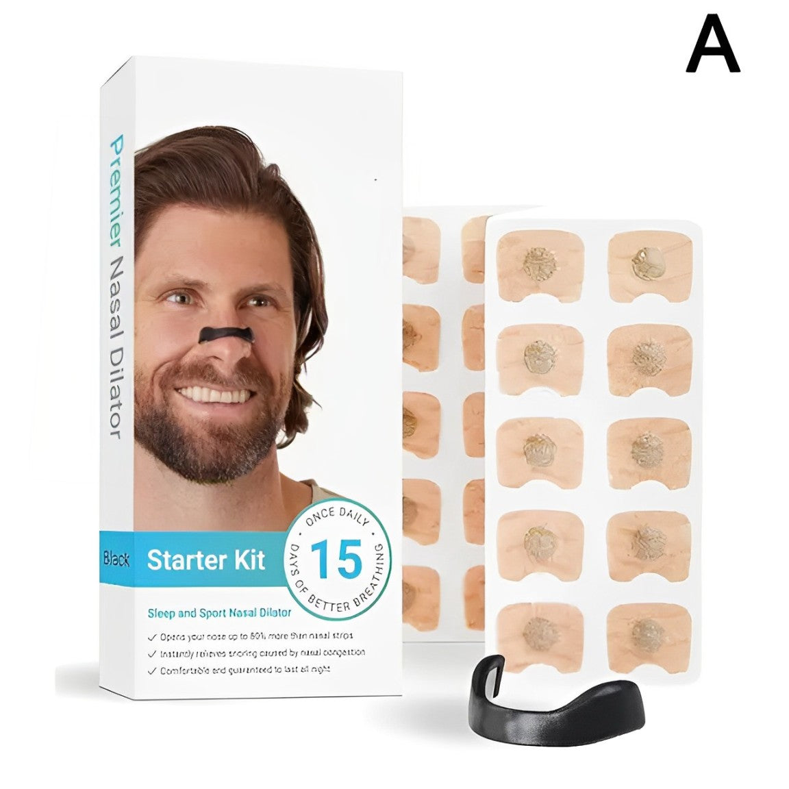 InhaleX - Nasal Strip Starter Kit